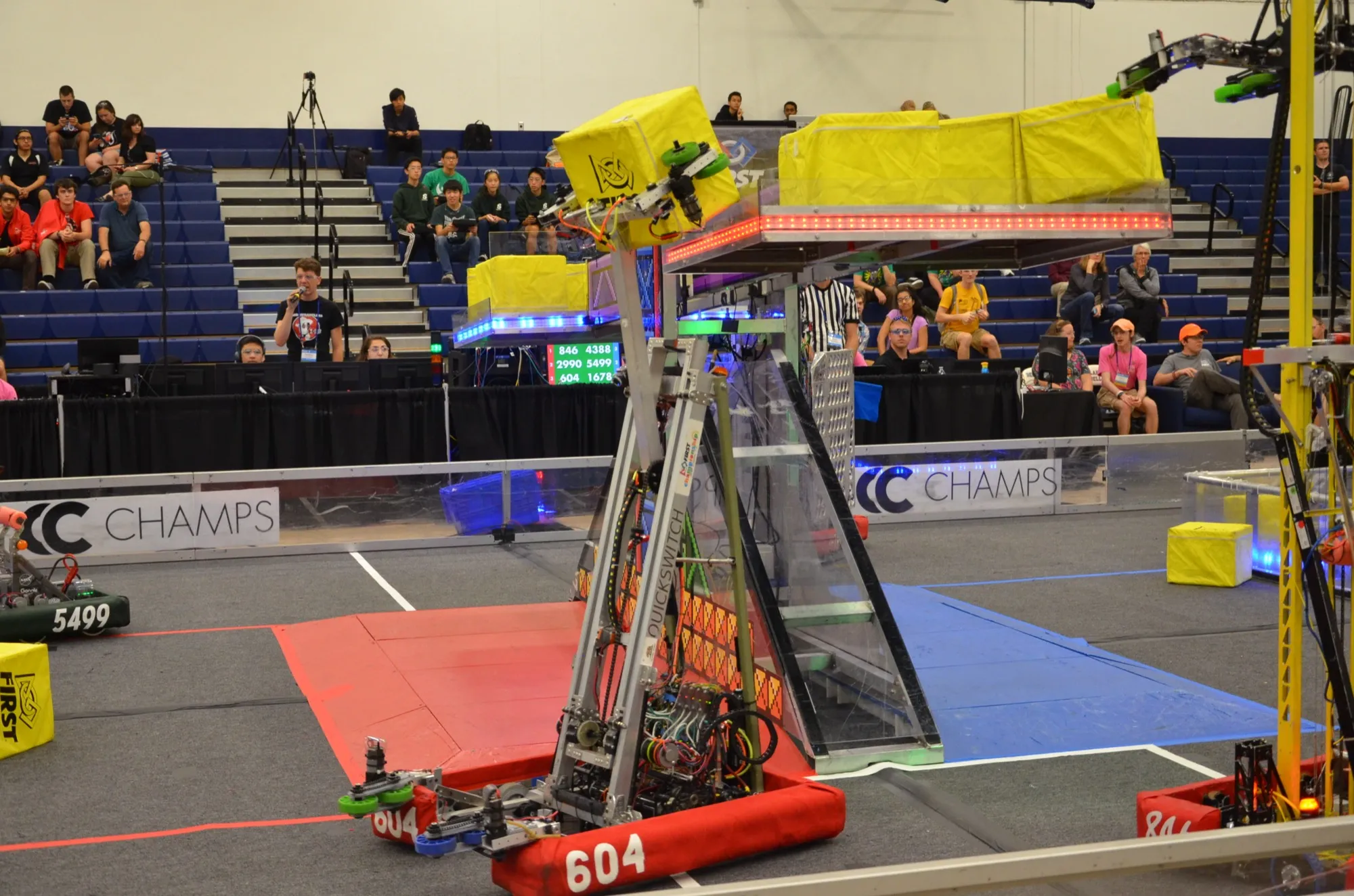 Quickswitch, Team 604's 2018 robot